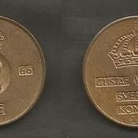 Münze Schweden: 2 Öre 1966