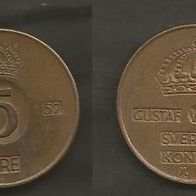 Münze Schweden: 5 Öre 1957