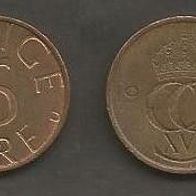 Münze Schweden: 5 Öre 1981