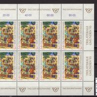 Österreich 1994 Tag der Briefmarke Kleinbogen MiNr. 2127 postfrisch