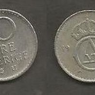 Münze Schweden: 10 Öre 1965