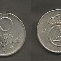 Münze Schweden: 10 Öre 1967