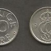 Münze Schweden: 10 Öre 1981