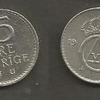 Münze Schweden: 25 Öre 1963
