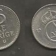 Münze Schweden: 25 Öre 1970