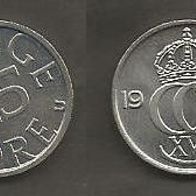 Münze Schweden: 25 Öre 1977