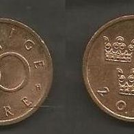 Münze Schweden: 50 Öre 2004