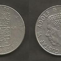 Münze Schweden: 1 Krone 1970