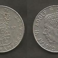 Münze Schweden: 1 Krone 1971