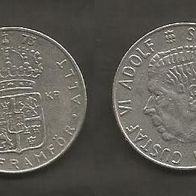 Münze Schweden: 1 Krone 1973