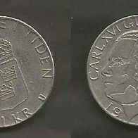 Münze Schweden: 1 Krone 1982