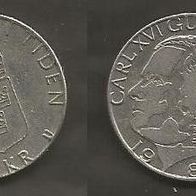 Münze Schweden: 1 Krone 1987