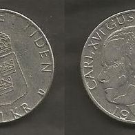 Münze Schweden: 1 Krone 1988