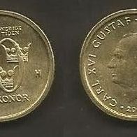 Münze Schweden: 10 Kronen 2003 - VZ