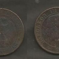 Münze Frankreich Alt: 5 Centimes 1856