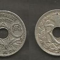 Münze Frankreich Alt: 5 Centimes 1924