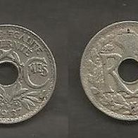Münze Frankreich Alt: 5 Centimes 1937