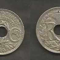 Münze Frankreich Alt: 5 Centimes 1939
