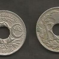 Münze Frankreich Alt: 10 Centimes 1918