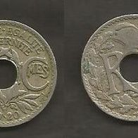 Münze Frankreich Alt: 10 Centimes 1920