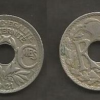 Münze Frankreich Alt: 10 Centimes 1921