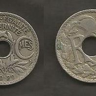 Münze Frankreich Alt: 10 Centimes 1929