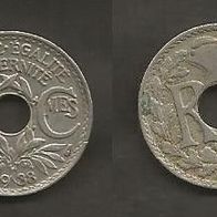 Münze Frankreich Alt: 10 Centimes 1938