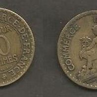 Münze Frankreich Alt: 50 Centimes 1923
