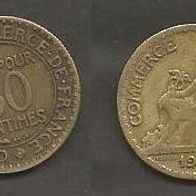 Münze Frankreich Alt: 50 Centimes 1926
