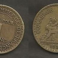 Münze Frankreich Alt: 1 Franc 1924