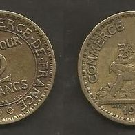 Münze Frankreich Alt: 2 Franc 1923