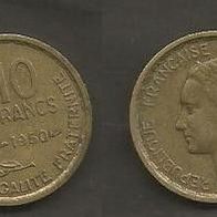 Münze Frankreich Alt: 10 Franc 1950