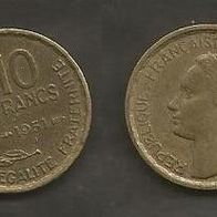 Münze Frankreich Alt: 10 Franc 1951 - B