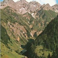 alte AK Einödsbach Oberstdorf, Allgäuer Alpen