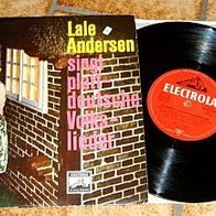 LALE Andersen 10“ LP singt plattdeutsche Volkslieder deutsche Electrola
