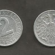 Münze Österreich: 2 Groschen 1950