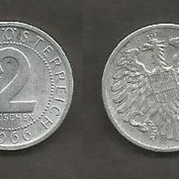 Münze Österreich: 2 Groschen 1966