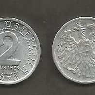 Münze Österreich: 2 Groschen 1973