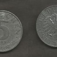Münze Österreich: 5 Groschen 1967