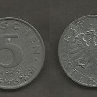Münze Österreich: 5 Groschen 1973
