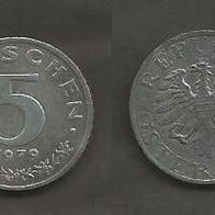 Münze Österreich: 5 Groschen 1979