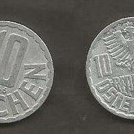 Münze Österreich: 10 Groschen 1966