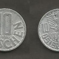 Münze Österreich: 10 Groschen 1971