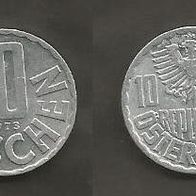 Münze Österreich: 10 Groschen 1973