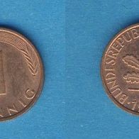 Deutschland 1 Pfennig 1974 F