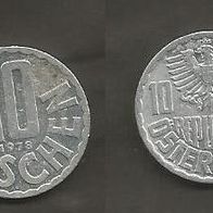 Münze Österreich: 10 Groschen 1978