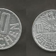 Münze Österreich: 10 Groschen 1994