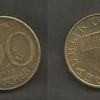 Münze Österreich: 50 Groschen 1972