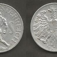 Münze Österreich: 1 Schilling 1952