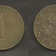 Münze Österreich: 1 Schilling 1968